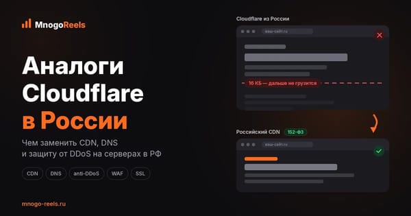 Аналоги Cloudflare в России: чем заменить CDN, DNS и защиту от DDoS